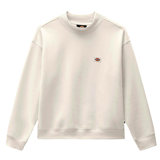 DICKIES - OAKPORT HIGH NECK SWEATSHIRT | ECRU