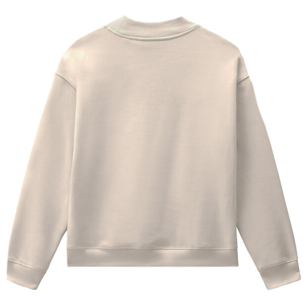 DICKIES - OAKPORT HIGH NECK SWEATSHIRT | ECRU