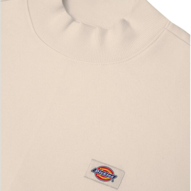 DICKIES - OAKPORT HIGH NECK SWEATSHIRT | ECRU