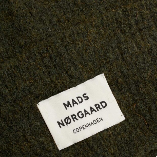 MADS NØRGAARD - WINTER SOFT ANJU HAT | RIFLE GREEN