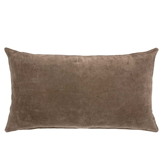 Billede af Velvet Soft Gable 50x90cm | Ash Brown Fra Cozy Living
