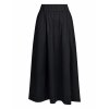 NEO NOIR - YARA POPLIN SKIRT | BLACK