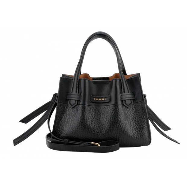 POURCHET - BLOSSOM MEDIUM TASKE | BLACK