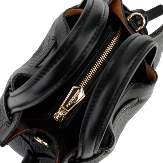 POURCHET - BLOSSOM MEDIUM TASKE | BLACK