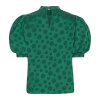CONTINUE COPENHAGEN - GILA DOT BLOUSE | BOTTLEGREEN