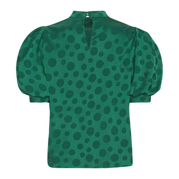 CONTINUE COPENHAGEN - GILA DOT BLOUSE | BOTTLEGREEN