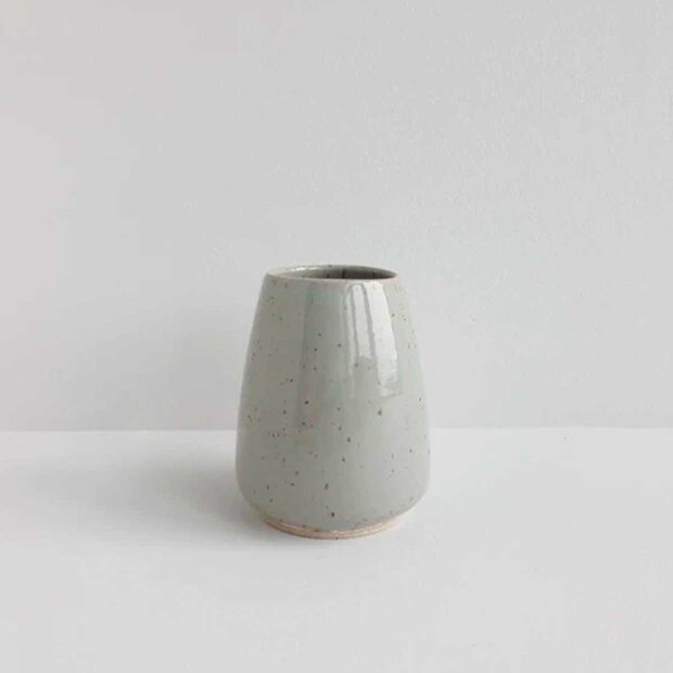 Billede af Tiny Vase H9 Cm/ø8 Cm | Jade Fra Bornholms Keramikfabrik