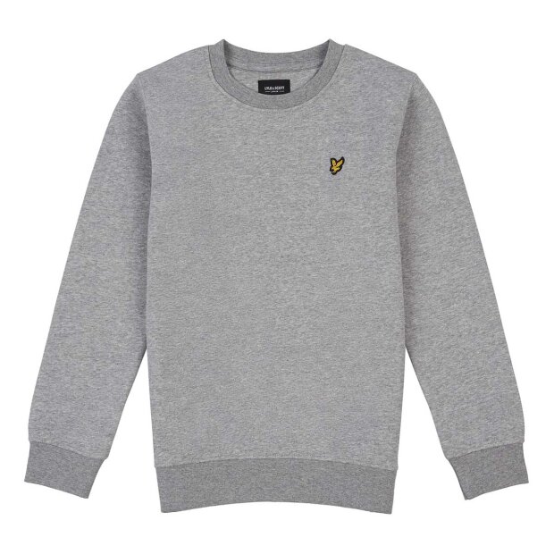 LYLE & SCOTT - CLASSIC CREW NECK SWEATSHIRT | VINTAGE GREY HEATHER