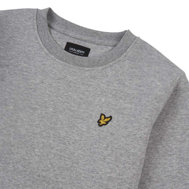 LYLE & SCOTT - CLASSIC CREW NECK SWEATSHIRT | VINTAGE GREY HEATHER