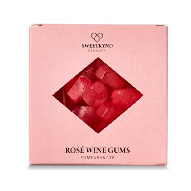 SWEETKYND - ØKOLOGISK ROSÉ VINGUMMI 100G | GRANATÆBLE