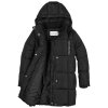 CALVIN KLEIN - LONG QUILTED PUFFER JACKET | BLACK