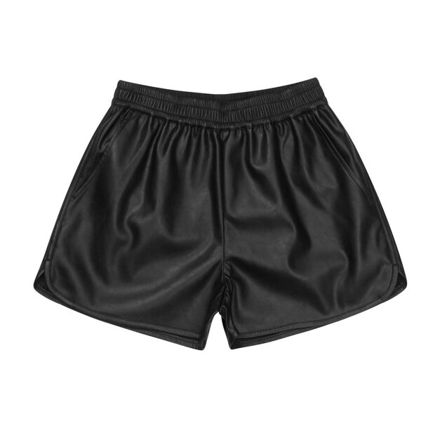 DESIGNERS REMIX - MARIE ELASTIC SHORTS | BLACK