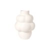 LOUISE ROE - CERAMIC BALLOON VASE 04 PETIT | RAW WHITE LOUISE ROE - CERAMIC BALLOON VASE 04 PETIT | RAW WHITE