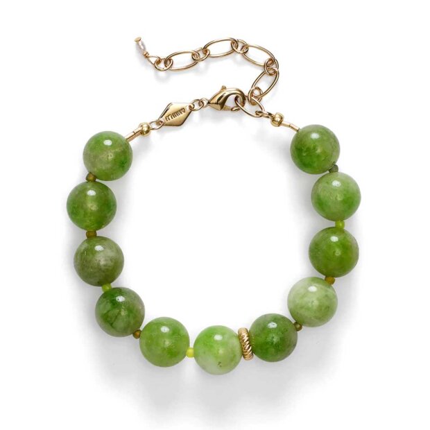 Billede af Green Bowl Bracelet | Forgyldt Fra Anni Lu