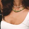 ANNI LU - GREEN BOWL NECKLACE | FORGYLDT