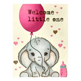 VANILLA FLY - GREETING CARD | WELCOME GIRL