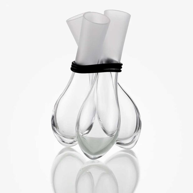 Billede af Medi Trinity/treben Clear/frost H26cm Fra Baltic Sea Glass