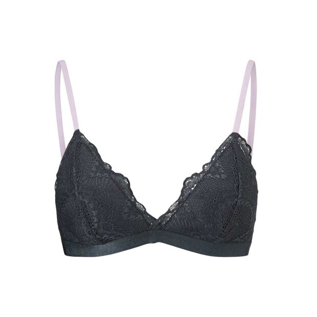 BECK SØNDERGAARD - WAVE LACE WILEY BRA | EBONY