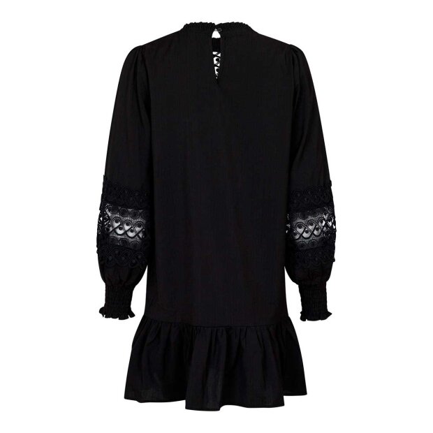 NEO NOIR - KATJA EMBROIDERY DRESS | BLACK