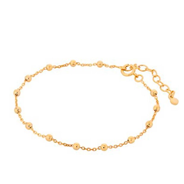 PERNILLE CORYDON - VEGA BRACELET ADJ 16-19 CM | FORGYLDT