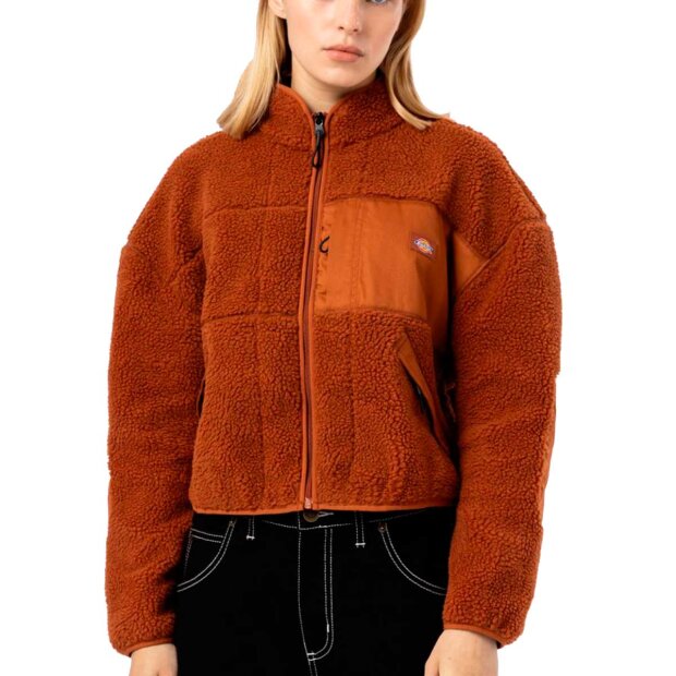 DICKIES - RED CHUTE FLEECE | GINGERBREAD