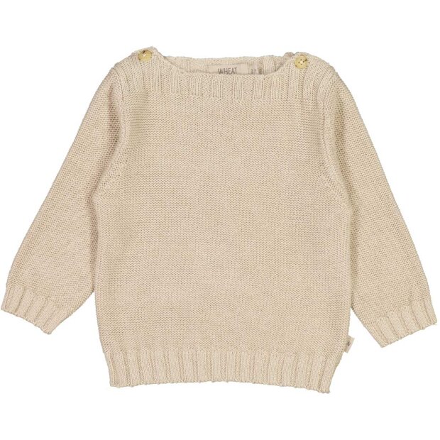 WHEAT - MINGO KNIT PULLOVER | FOSSIL