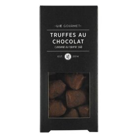 LIE GOURMET - CHOKOLADETRØFLER M/SALTKARAMELKNAS 110G