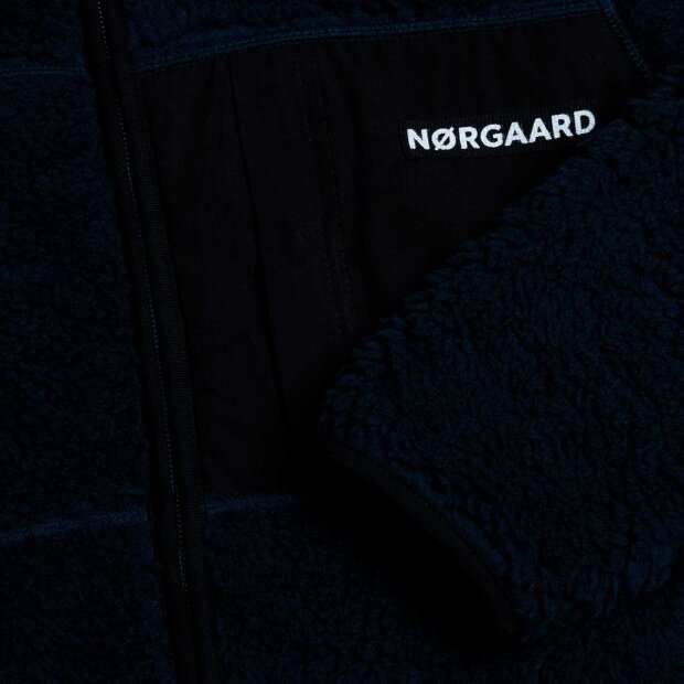 MADS NØRGAARD - TEDDY FLEECE JEFFO JACKET | SKY CAPTAIN