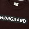 MADS NØRGAARD - PRINTED THORLINO T-SHIRT | BLACK COFFEE