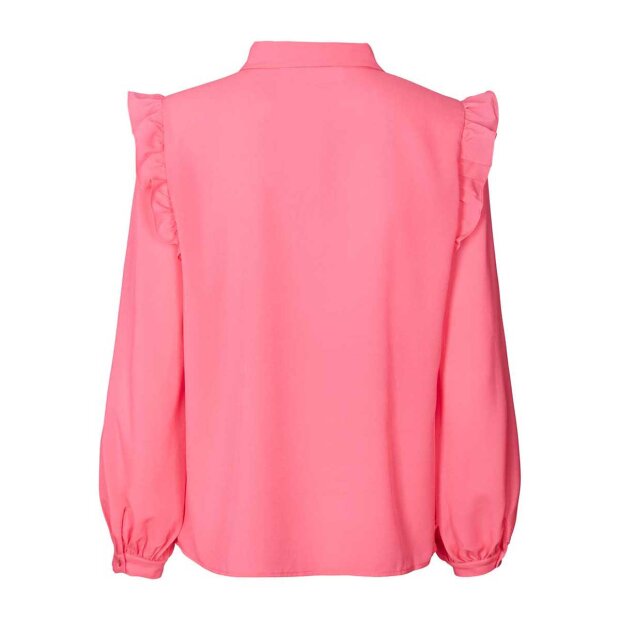 LOLLYS LAUNDRY - ALEXIS SHIRT | NEON PINK