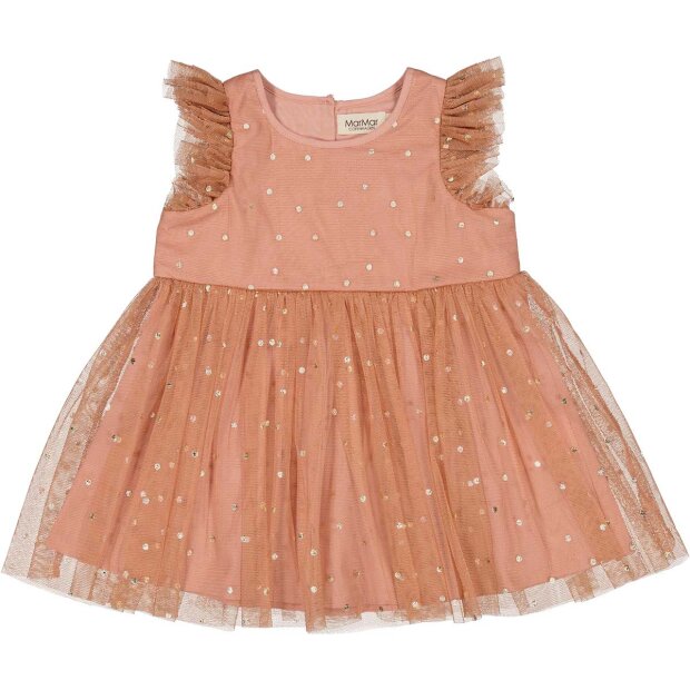 MARMAR - DINNE BALLERINA DOTTY KJOLE | CORAL HAZE