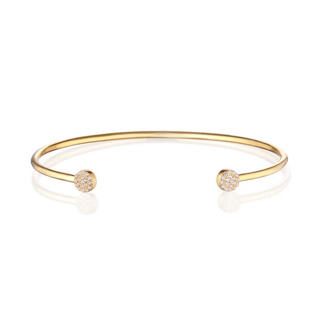 Billede af Grace - Bangle 03 | Forgyldt Fra Alura Copenhagen