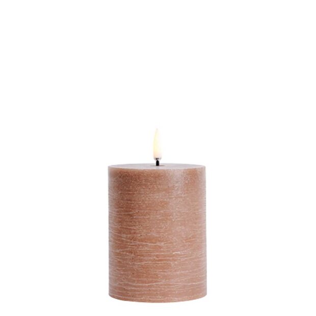 Pillar Candle 7,8x10 Cm | Caramel Fra Uyuni
