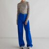 GRUNT - WISE WIDE CORDUROY PANTS | DIGITAL BLUE