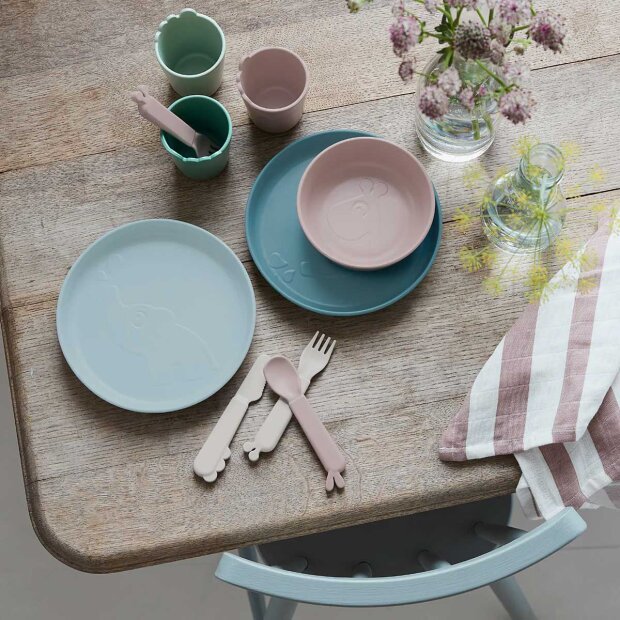 DONE BY DEER - KIDDISH SPOON 4-PAK LALEE POWDER