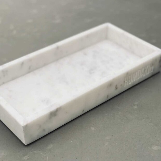 HUMDAKIN - MARBLE TRAY 30X15X4 CM | HVID MARMOR