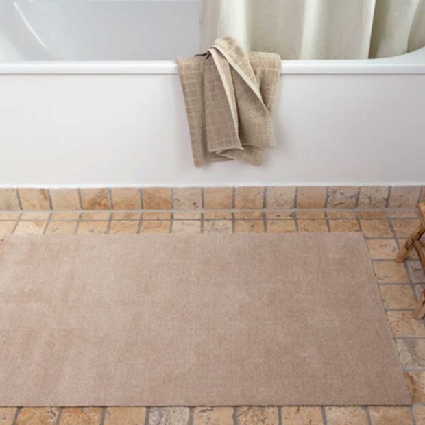 TICA COPENHAGEN - DØRMÅTTE ENSFARVET 67X120 CM | IVORY