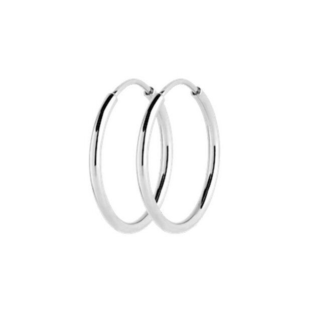 MARIA BLACK - SENORITA 25 HOOPS | SØLV