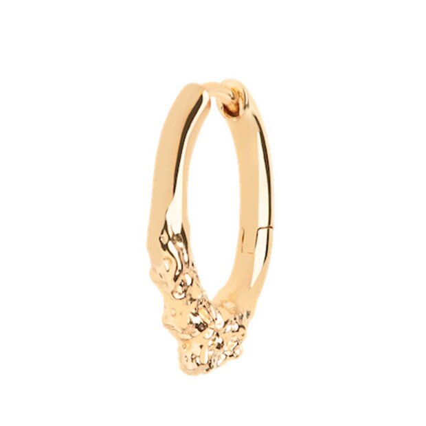 Billede af Miro 12 Huggie 1 Stk. | Forgyldt Fra Maria Black