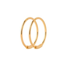 MARIA BLACK - BASIC 12 HOOPS | FORGYLDT