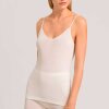 HANRO - SPAGHETTI TOP I ULD/SILKE | CYGNE