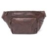 DEPECHE - BUMBAG I VINTAGELOOK M/FRONTLOMME | WINTER BROWN