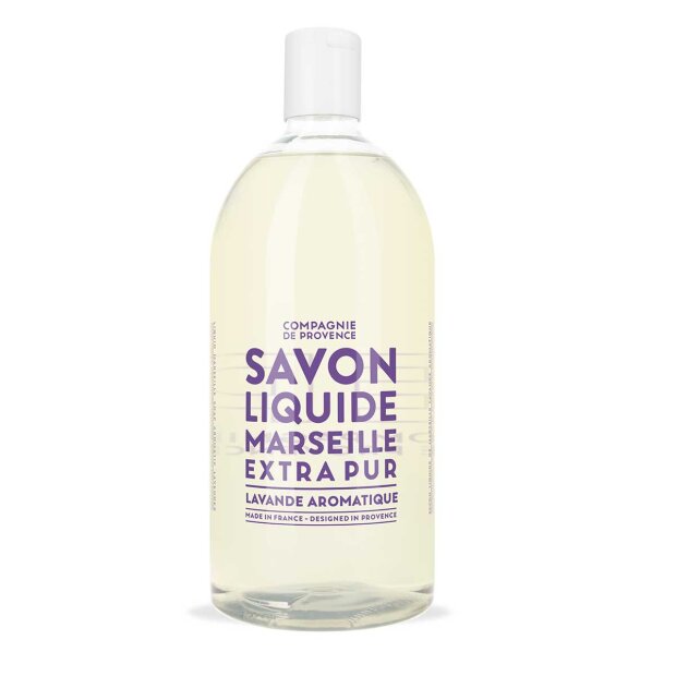 COMPAGNIE DE PROVENCE - FLYDENDE SÆBE REFILL 1000 ML | AROMATIC LAVENDER