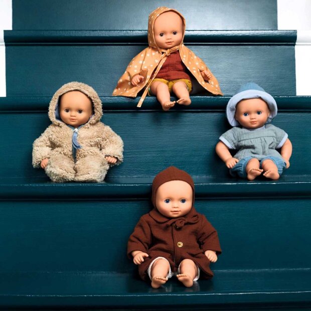 DJECO - DUKKETØJ SÆT M/HAT - BLÅ