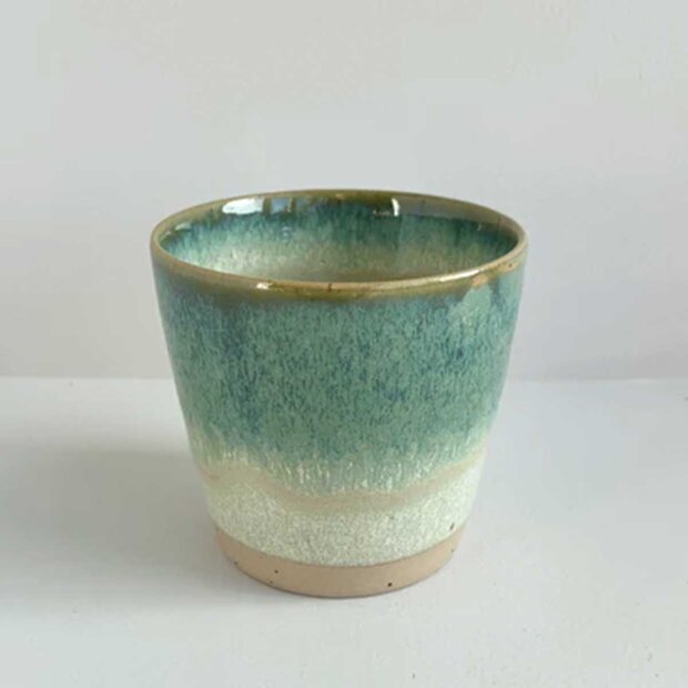 Billede af Original Cup | Green Sleeves Fra Bornholms Keramikfabrik