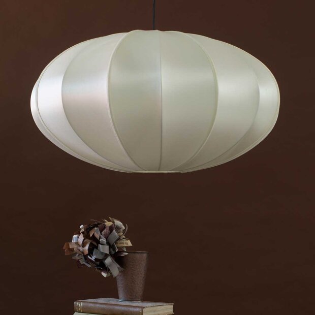 OI SOI OI - LAMPESKÆRM INDOCHINE PUMPKIN | OFFWHITE