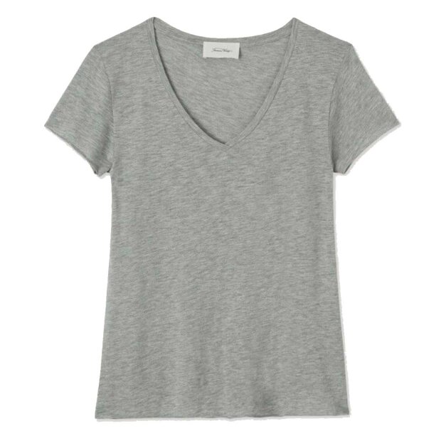 Billede af Jacksonville T-shirt M/v-hals | GråÂ¨Melange Fra American Vintage