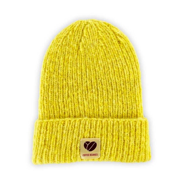 Billede af Sky Beanie | Gul Fra Coffee Beanies