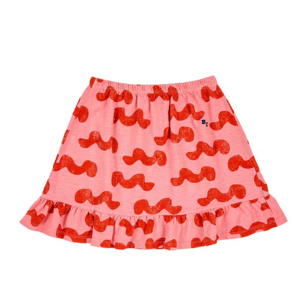 Billede af Waves All Over Skirt | Pink Fra Bobo Choses
