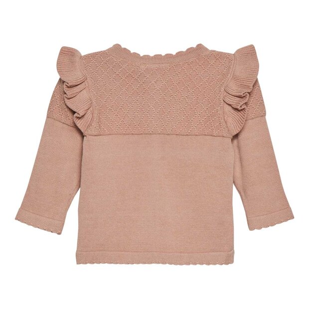 MINYMO - CARDIGAN KNIT | MAHOGANY ROSE